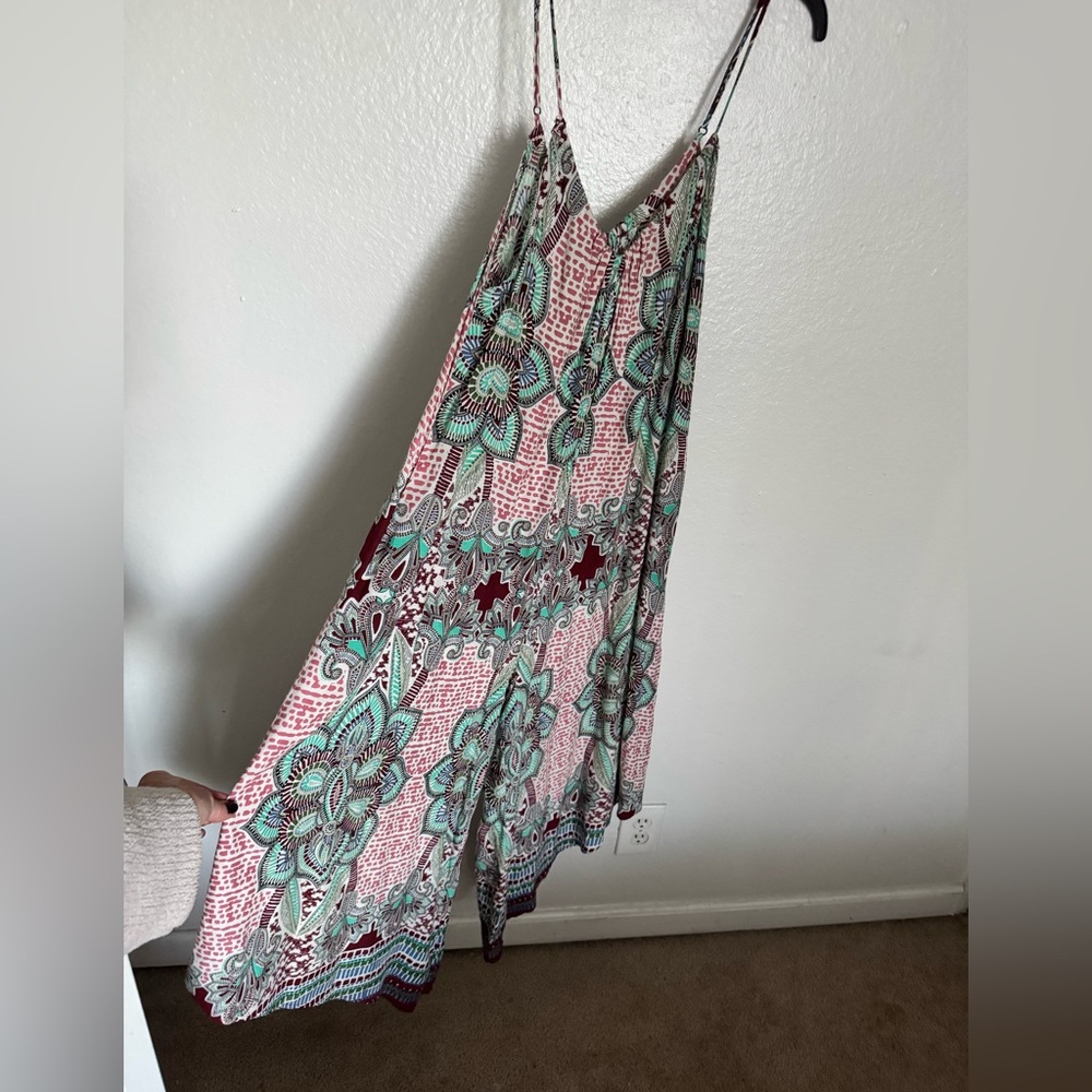 Boho Printed wide leg Jumpsuit / Playsuit w pockets by TYSA - Picture 5 of 9